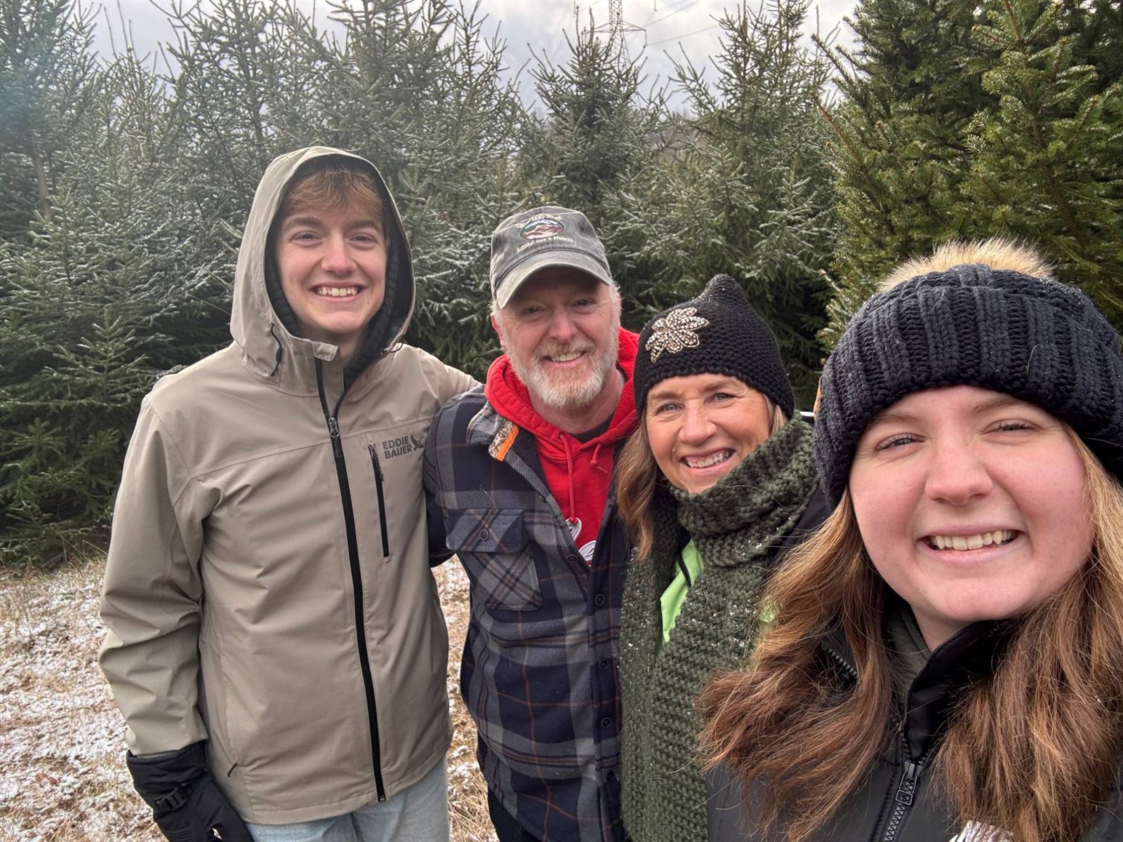Aaron with family