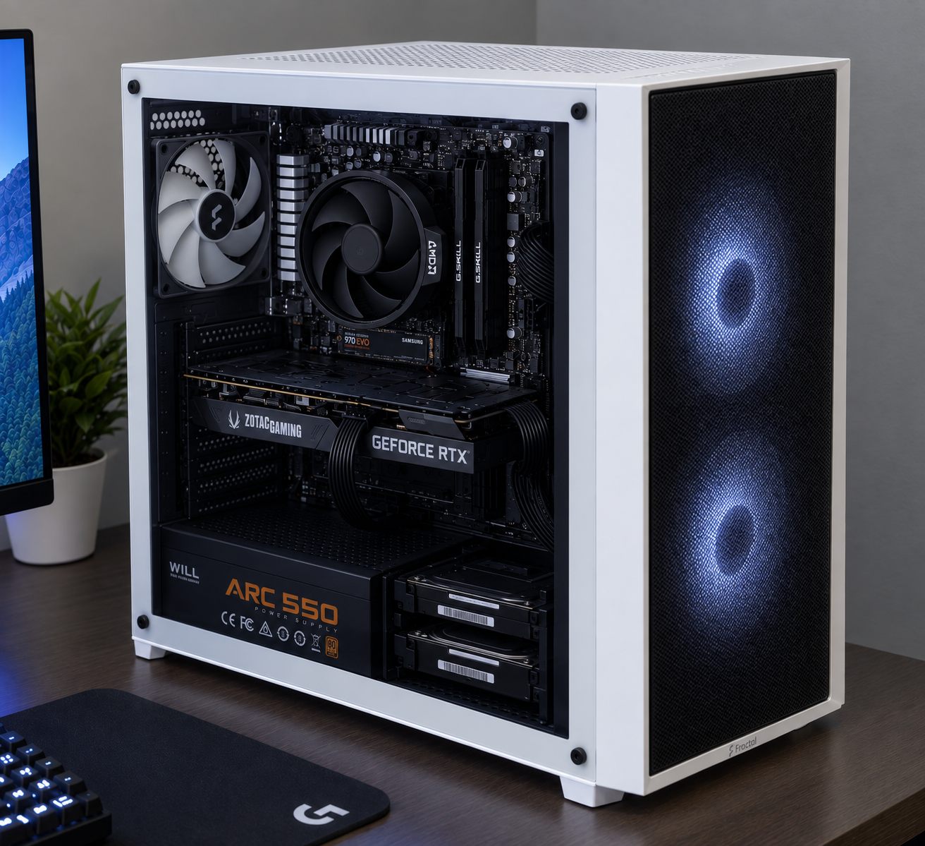 Aaron's custom-built PC